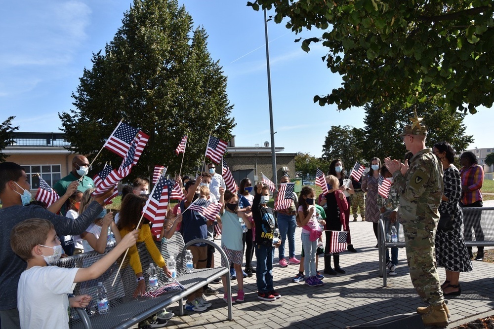 Wiesbaden holds honor walk to remember Gold Star Mother’s and Family’s Day