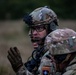 U.S. Army Dark Rifles clear trenches and provide support by fire during training exercise