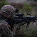 U.S. Army Dark Rifles clear trenches and provide support by fire during training exercise