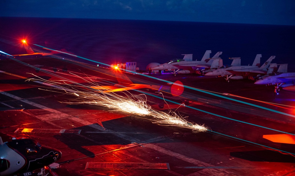 USS Carl Vinson (CVN 70) Conducts Flight Operations