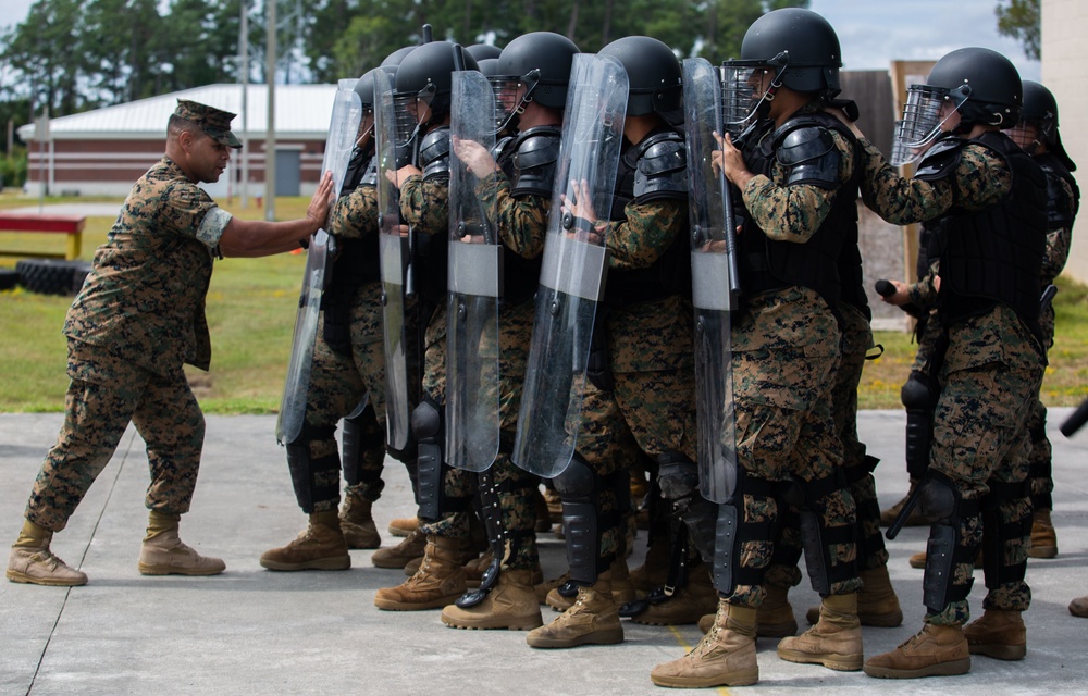 Riot techniques training