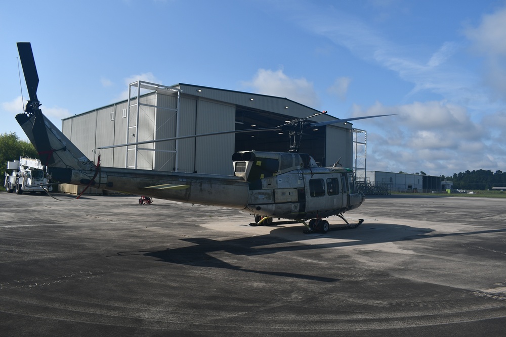 FRCE Kinston operation completes first UH-1N “Huey” repair