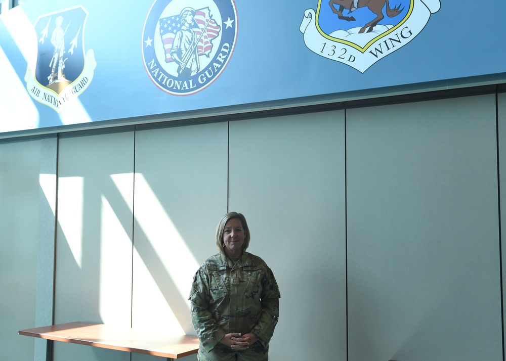 Preparing for the future with the 132d Wing’s newest Command Chief