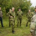 Estonian Defense Forces soldiers visit the U.S. Army's Joint Multinational Readiness Center