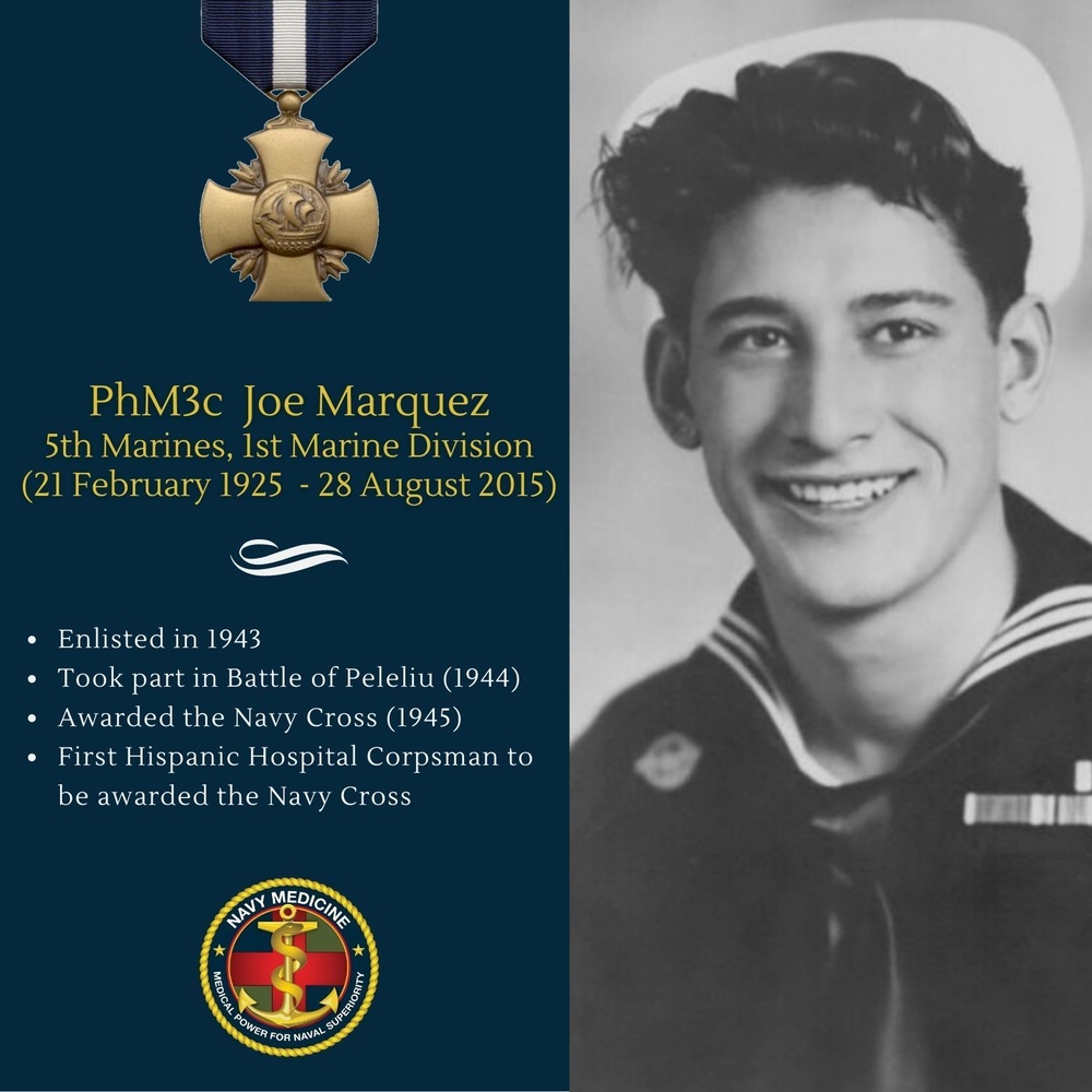 A Hero of the Bloody Nose Ridge:  The Story of Pharmacist’s Mate Third Class Joe Marquez and the Fight for Peleliu