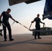 Thunderbirds load cargo ahead of California Capital Airshowq