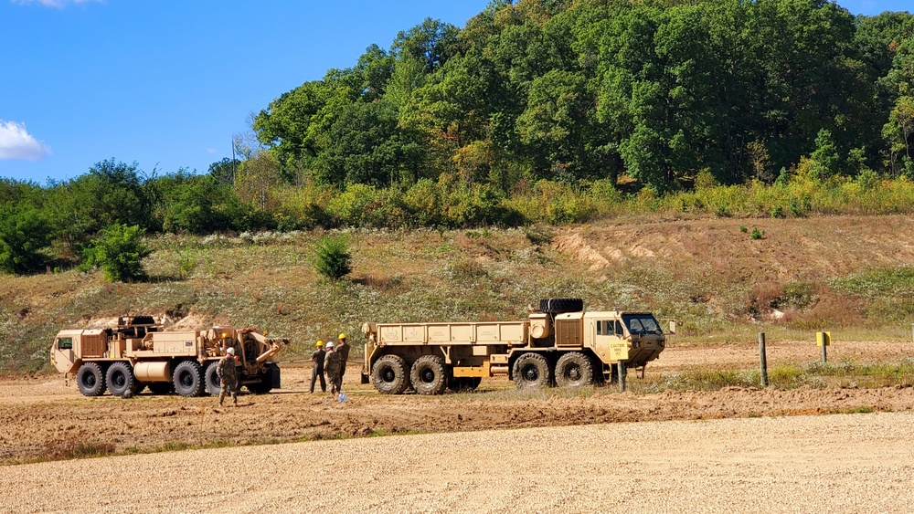 Fort McCoy RTS-Maintenance holds Wheeled Vehicle Recovery Operations Course