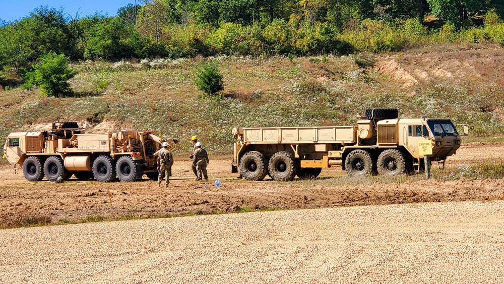 Fort McCoy RTS-Maintenance holds Wheeled Vehicle Recovery Operations Course