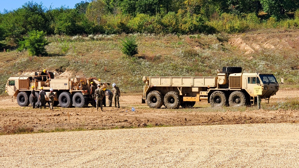 Fort McCoy RTS-Maintenance holds Wheeled Vehicle Recovery Operations Course