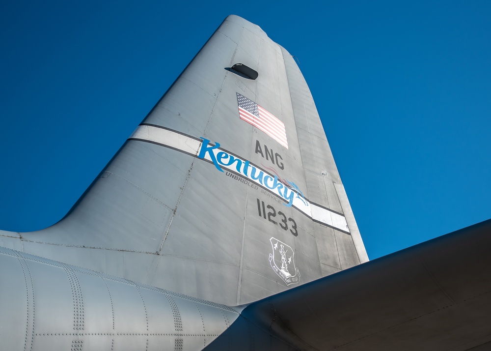 Last C-130 H departs Kentucky Air Guard
