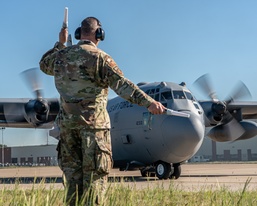 Last C-130H departs Kentucky Air Guard