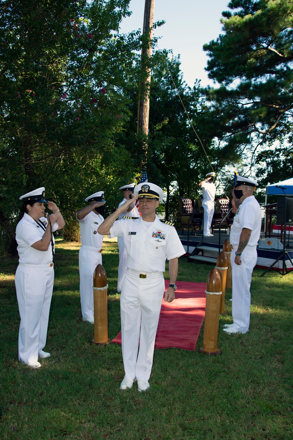 Naval Weapons Station Yorktown Change of Command