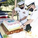 Cake Cutting at NWS Yorktown change of command.