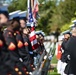 Military Funeral Honors with Funeral Escort are Conducted for U.S. Marine Corps Staff Sgt. Darin Hoover in Section 60 of Arlington National Cemetery