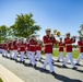 Military Funeral Honors with Funeral Escort are Conducted for U.S. Marine Corps Staff Sgt. Darin Hoover in Section 60 of Arlington National Cemetery