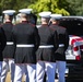 Military Funeral Honors with Funeral Escort are Conducted for U.S. Marine Corps Staff Sgt. Darin Hoover in Section 60 of Arlington National Cemetery