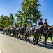 Military Funeral Honors with Funeral Escort are Conducted for U.S. Marine Corps Staff Sgt. Darin Hoover in Section 60 of Arlington National Cemetery