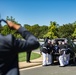 Military Funeral Honors with Funeral Escort are Conducted for U.S. Marine Corps Staff Sgt. Darin Hoover in Section 60 of Arlington National Cemetery