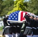 Military Funeral Honors with Funeral Escort are Conducted for U.S. Marine Corps Staff Sgt. Darin Hoover in Section 60 of Arlington National Cemetery