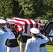 Military Funeral Honors with Funeral Escort are Conducted for U.S. Marine Corps Staff Sgt. Darin Hoover in Section 60 of Arlington National Cemetery