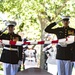 Military Funeral Honors with Funeral Escort are Conducted for U.S. Marine Corps Staff Sgt. Darin Hoover in Section 60 of Arlington National Cemetery