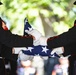 Military Funeral Honors with Funeral Escort are Conducted for U.S. Marine Corps Staff Sgt. Darin Hoover in Section 60 of Arlington National Cemetery