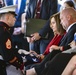 Military Funeral Honors with Funeral Escort are Conducted for U.S. Marine Corps Staff Sgt. Darin Hoover in Section 60 of Arlington National Cemetery