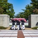 Military Funeral Honors with Funeral Escort are Conducted for U.S. Marine Corps Staff Sgt. Darin Hoover in Section 60 of Arlington National Cemetery