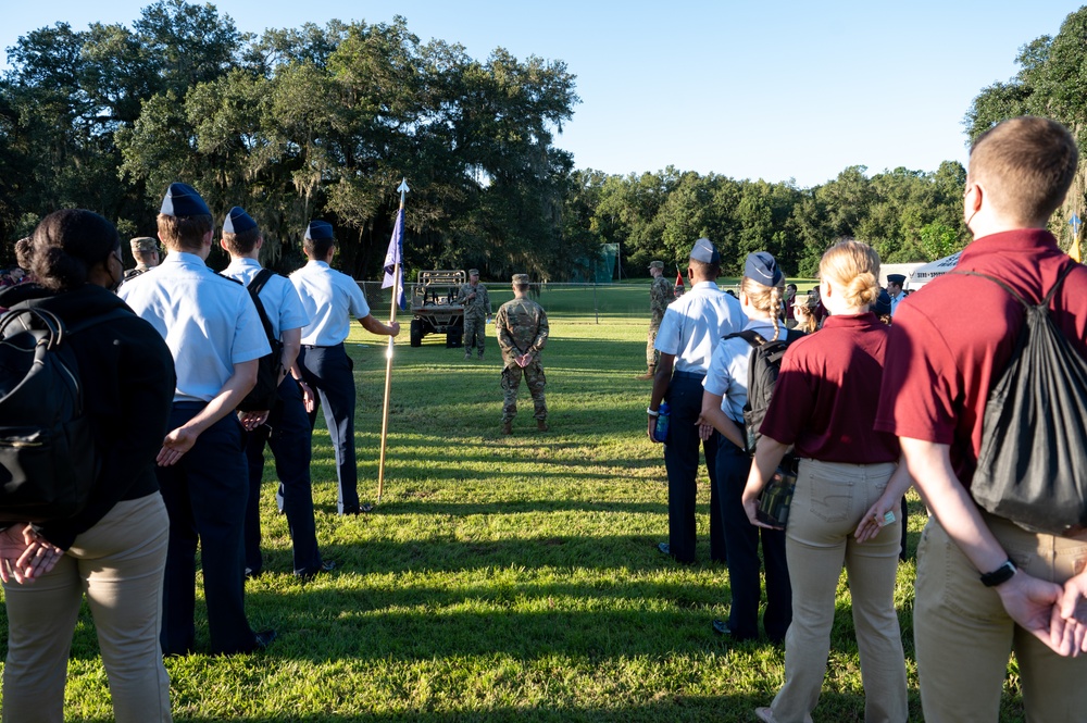 AFSOC deputy commander visits future Air Force leaders at FSU, FMU