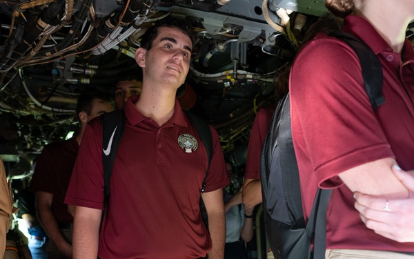 AFSOC deputy commander visits future Air Force leaders at FSU, FMU