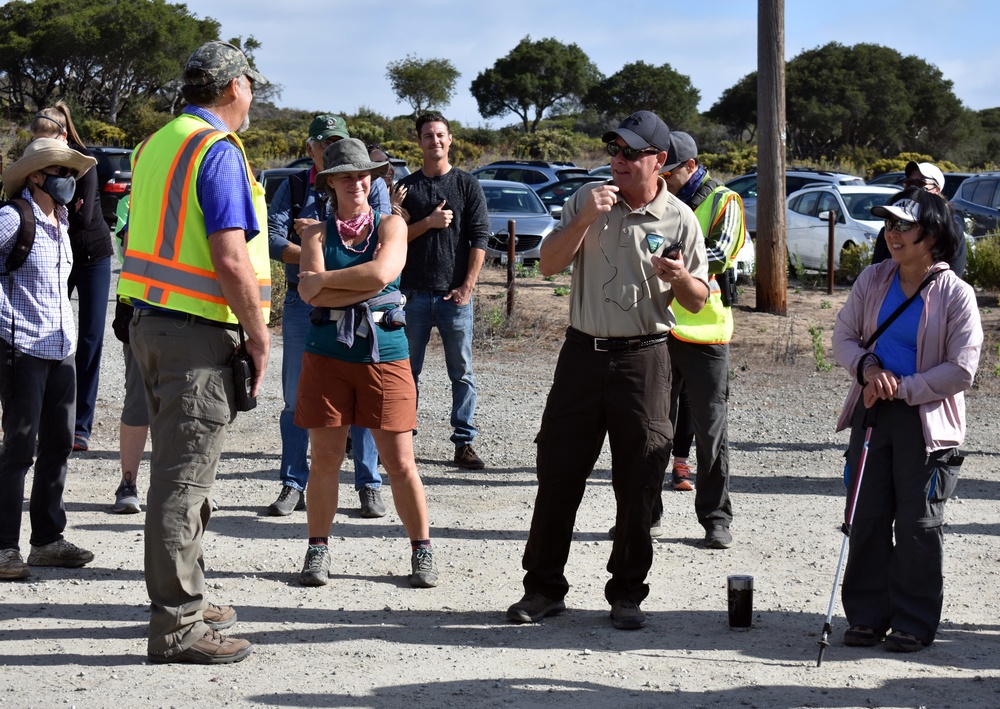 Walk at former Fort Ord provides public look inside munitions cleanup area