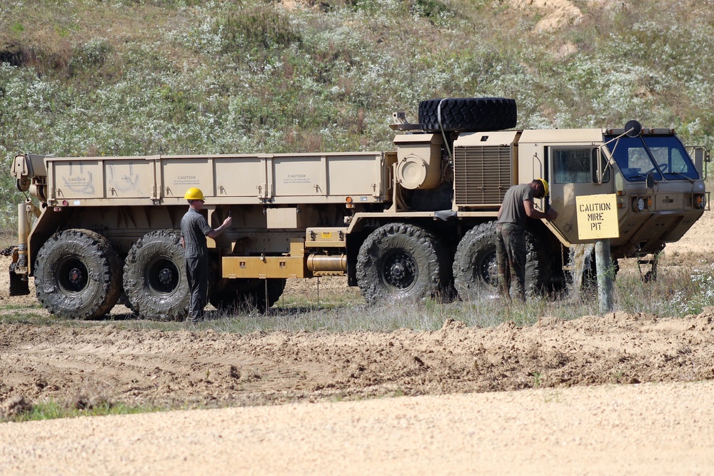 Fort McCoy RTS-Maintenance holds Wheeled Vehicle Recovery Operations Course