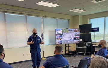 Atlantic Area Command Staff revisits areas and members affected by Ida