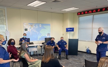 Atlantic Area Command Staff revisits areas and members affected by Ida