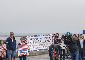 USS Kidd Returns From Deployment