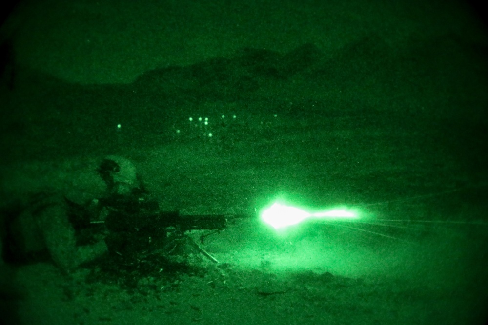 In the dead of night: V37 conducts company live-fire attack