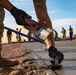 Task Force Holloman improves recreational area for Afghan evacuees
