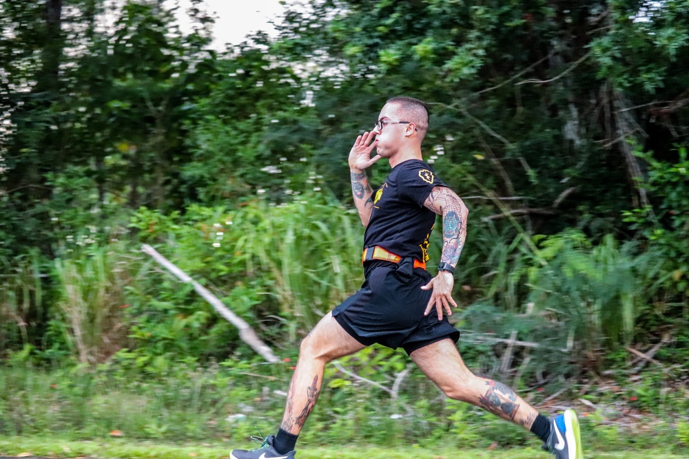 The Army Combat Fitness Test at the NCO Academy Hawaii