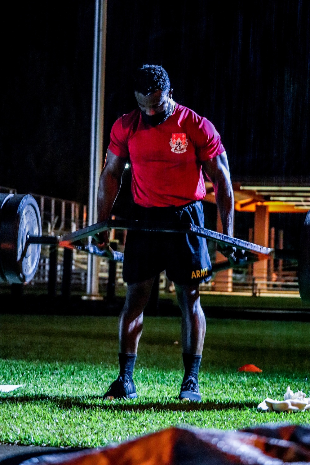 The Army Combat Fitness Test at the NCO Academy Hawaii