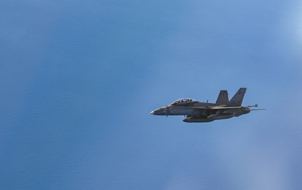 B-52s and the Royal Malaysian Air Force integrate in the Pacific