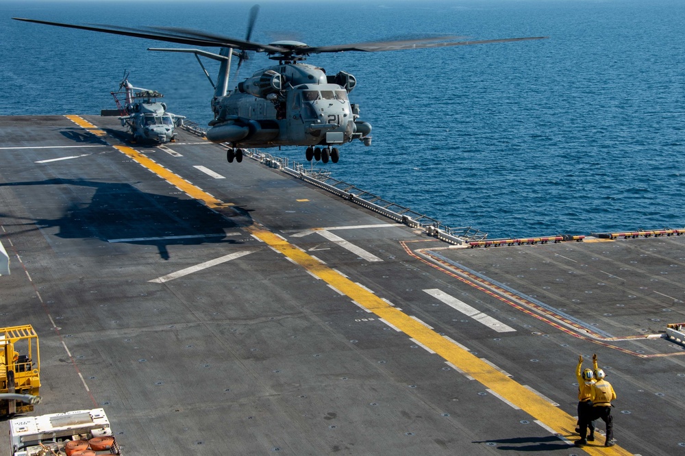 USS ESSEX Underway Operations