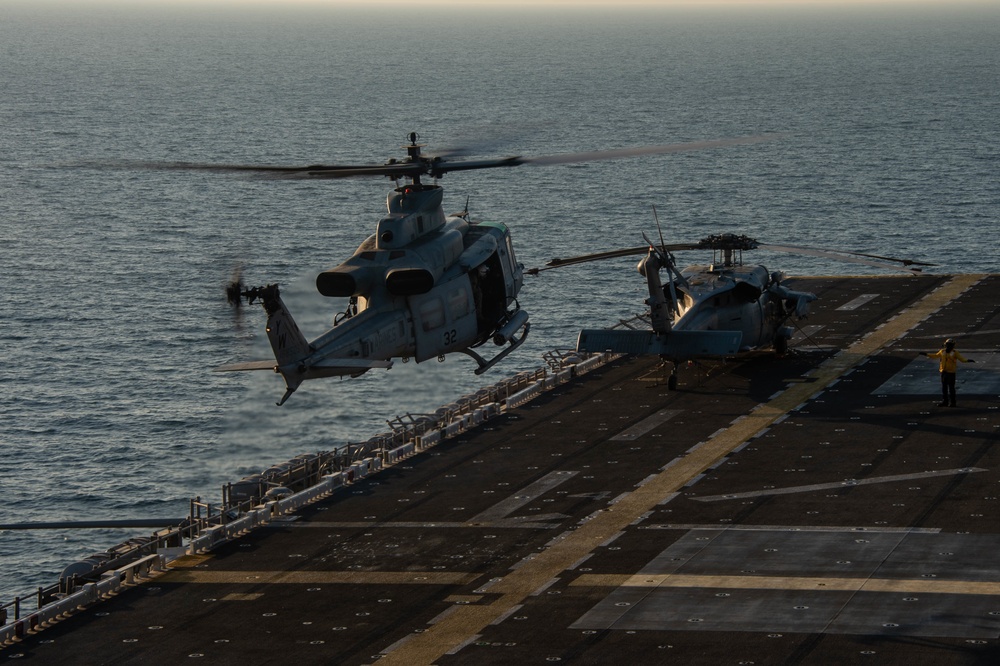 USS ESSEX Underway Operations