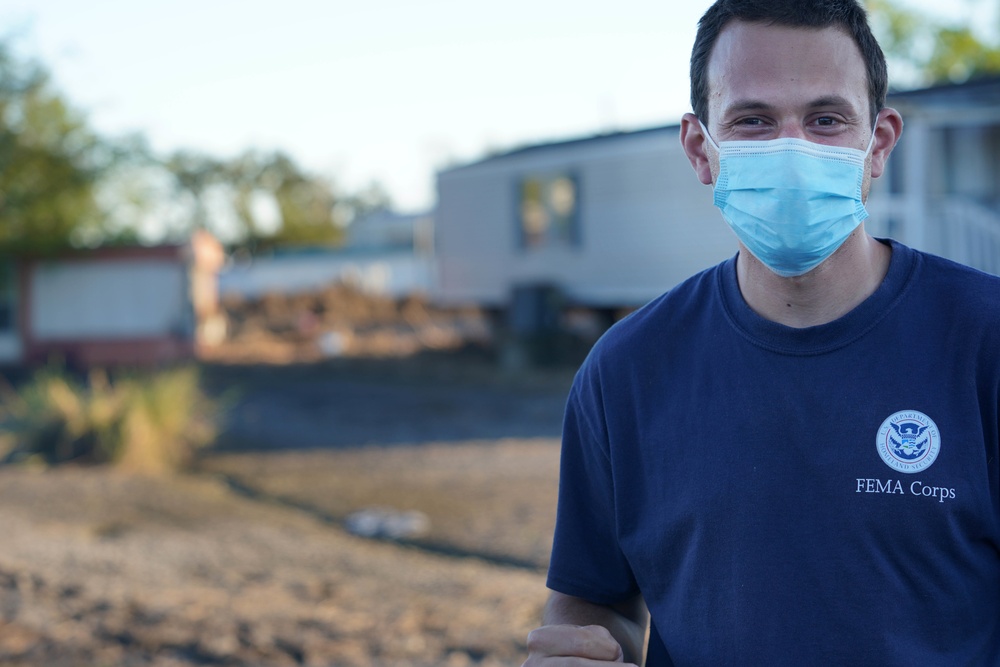 Hurricane Ida: FEMA Disaster Survivor Assistance  in Ironton, Louisiana
