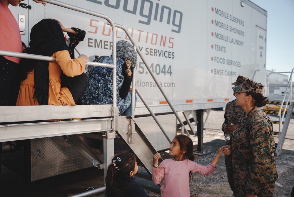 Task Force Pickett Female Engagement Team interacts with Afghan Guests