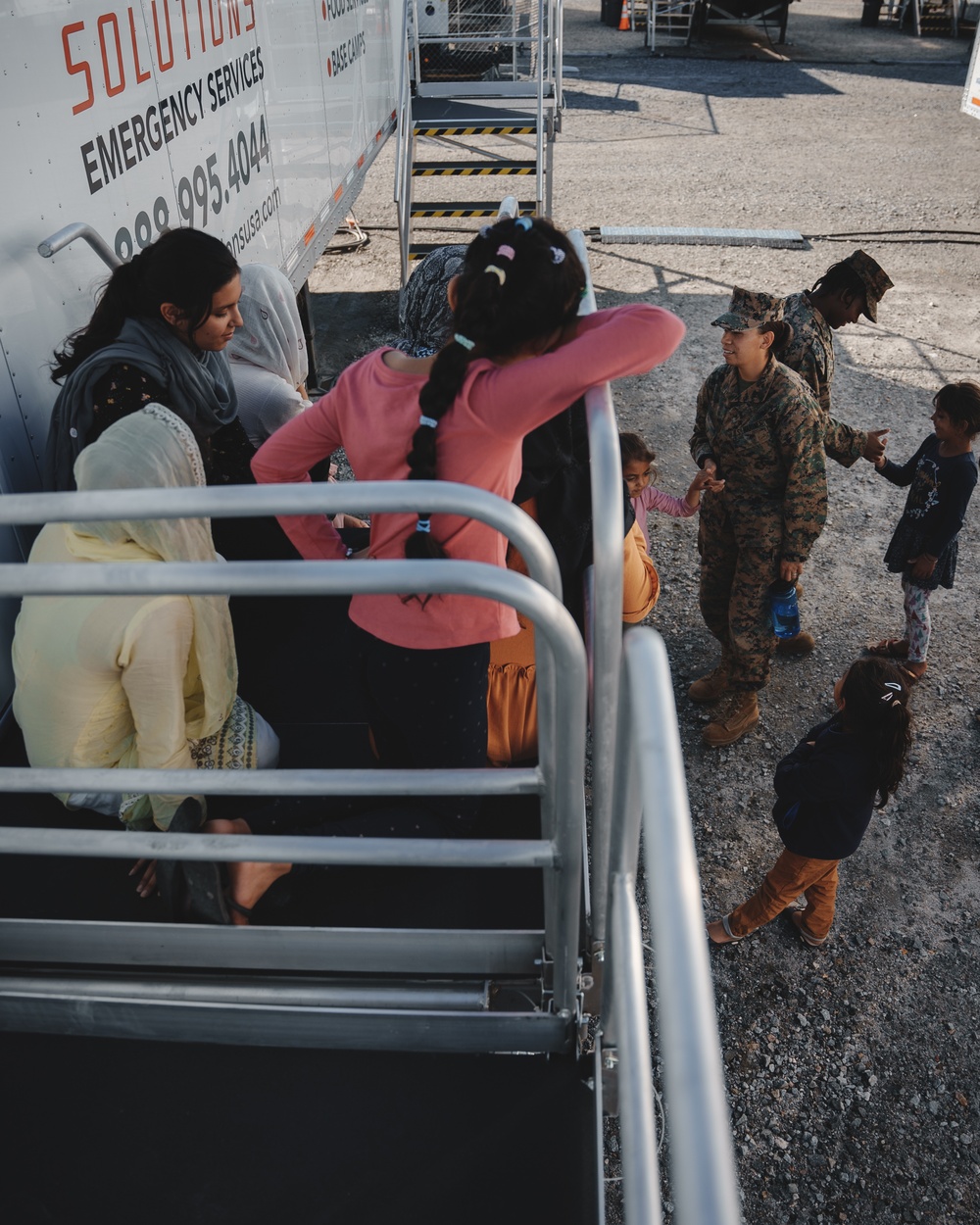 Task Force Pickett Female Engagement Team interacts with Afghan Guests