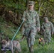 National Guard soldiers work with the Humane Association