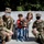 National Guard soldiers work with the Humane Association