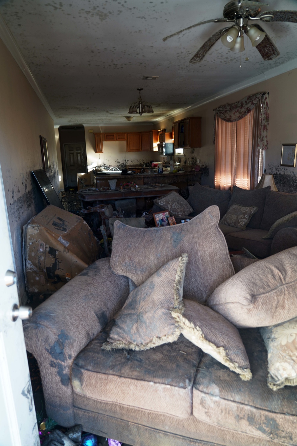 Hurricane Ida: Storm Damage  in Ironton, Louisiana