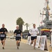 Sailors of Patrol Squadron (VP) 9 compete in a 10K