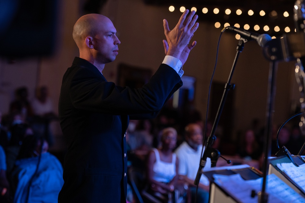 U.S. Navy Band Commodores performs at 2021 Savannah Jazz Festival